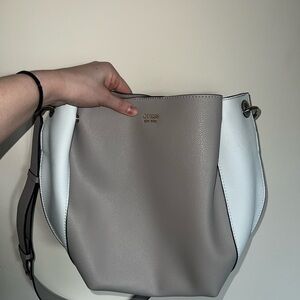 GUESS Two-Tone Shoulder Bag